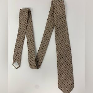 Vintage Esquire Cravats Men’s 100% Polyester Geometric Necktie H5